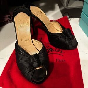 Christian Louboutin Black Women's Heels